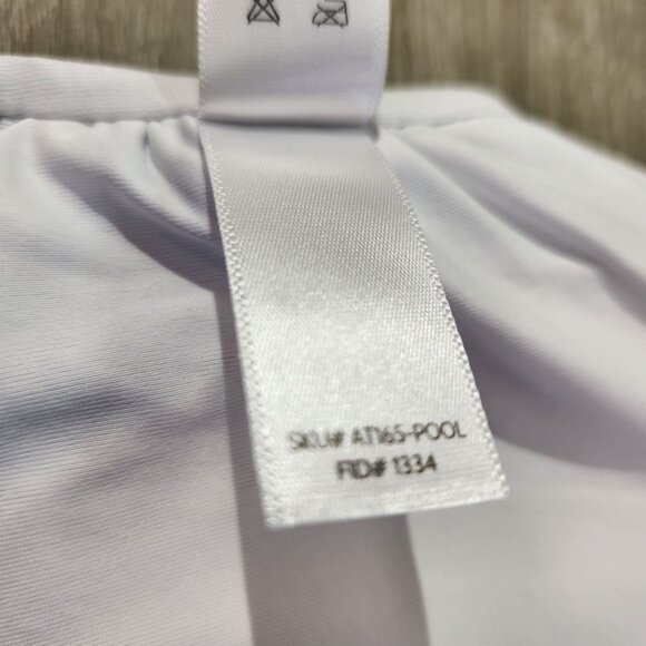 Andie Swim The Cove Top in Gingham Blue Pool New With Tags Womens Size XL - Picture 10 of 13